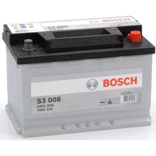 Bosch S3 008 12V 70Ah Akü kullananlar yorumlar